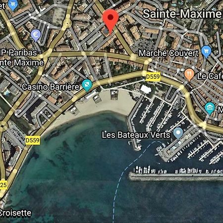 Perle Rare A 250M De La Plage ! Climatise Avec Parking, Balcon & Wifi Sainte-Maxime Eksteriør billede