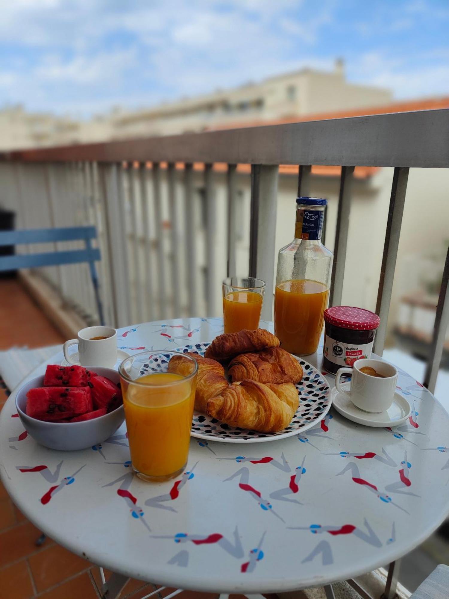 Perle Rare A 250M De La Plage ! Climatise Avec Parking, Balcon & Wifi Sainte-Maxime Eksteriør billede